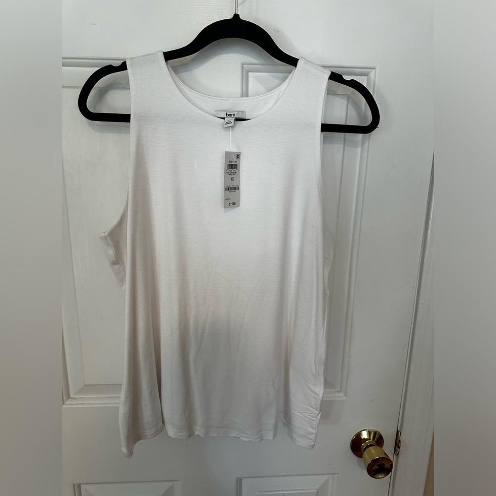 NWT Bar III White Tank